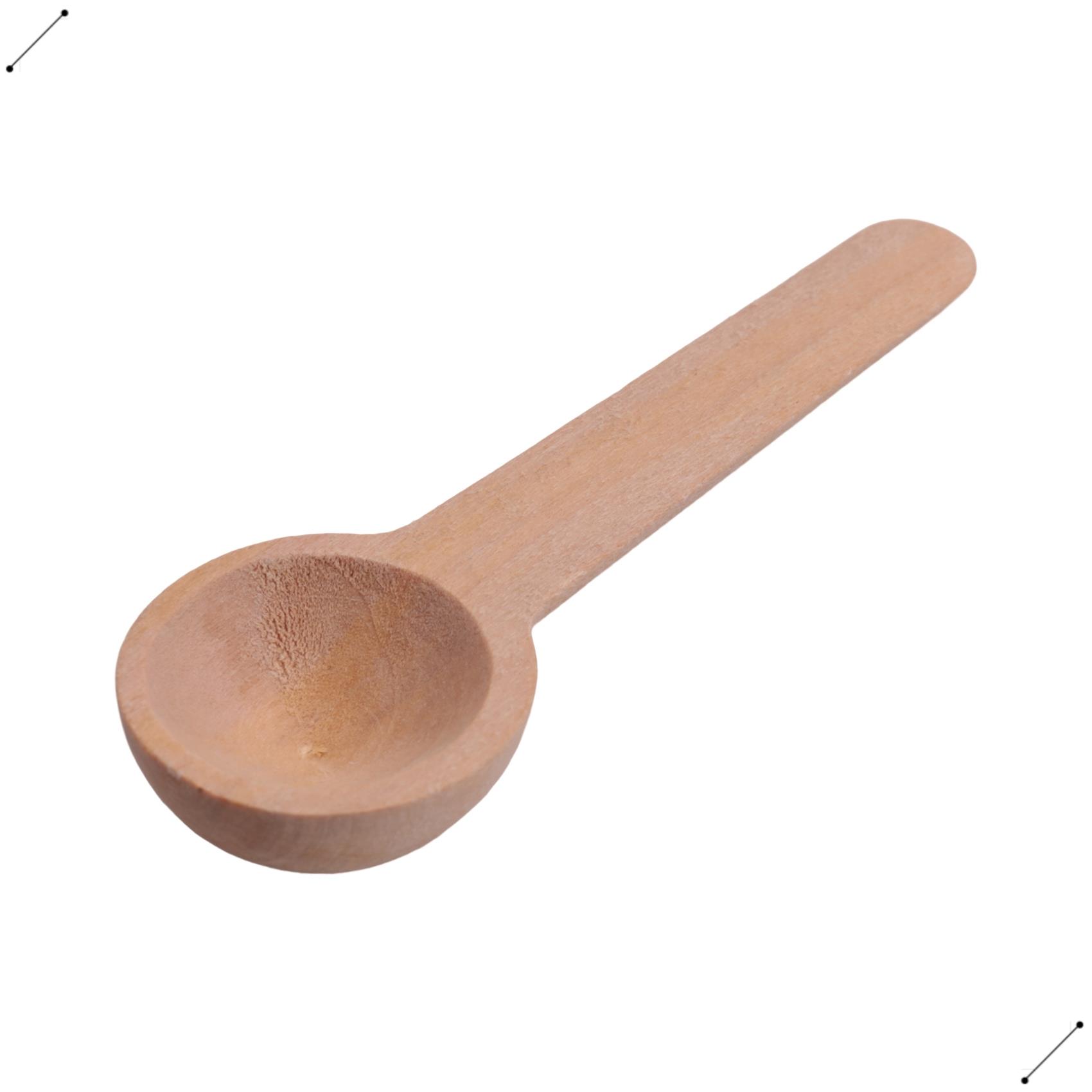 Coffee Equipment And Tools - 100 Pieces Mini Wooden Spoons Small