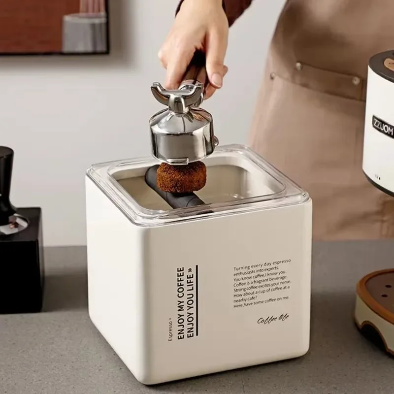 Mini Coffee Grounds Box Bar Es - đánh giá và giá Coffee Knock Box