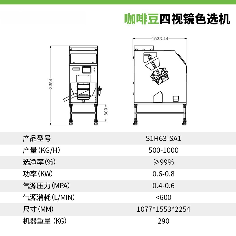 Coffee Color Sorter Profession - đánh giá và giá Coffee Equipment And Tools