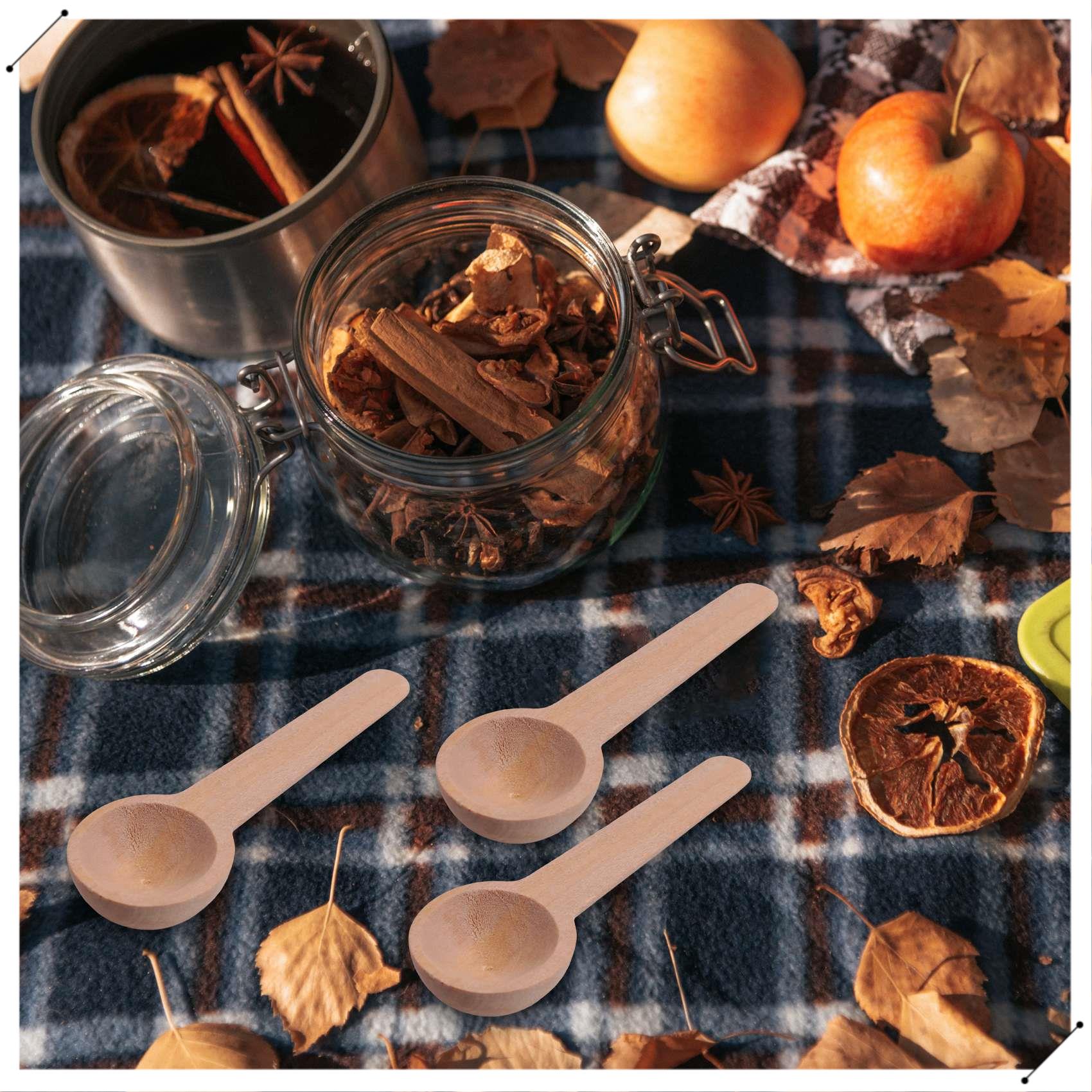 100 Pieces Mini Wooden Spoons  - đánh giá và giá Coffee Equipment And Tools