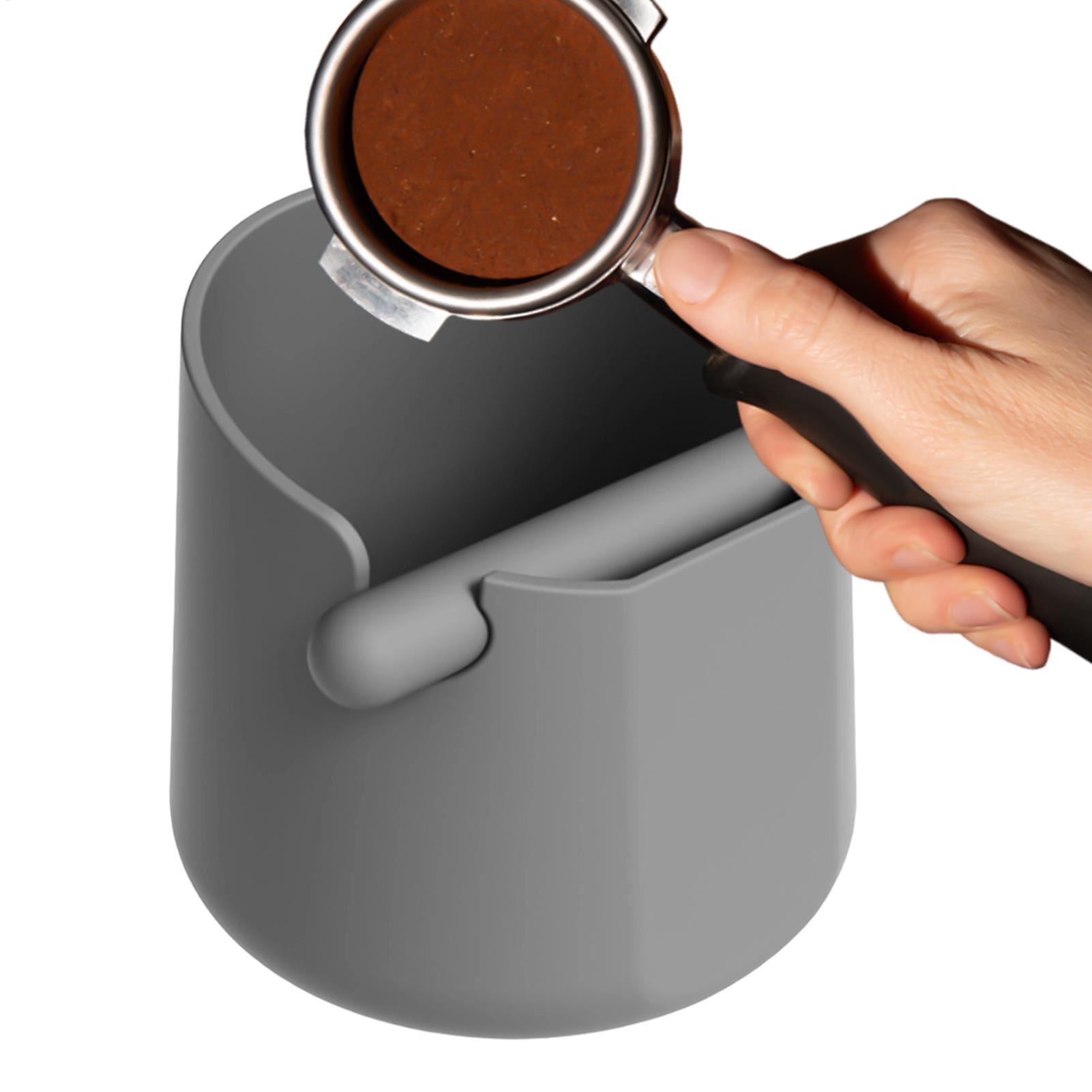 Coffee grounds tapping box wit - đánh giá và giá Coffee Knock Box