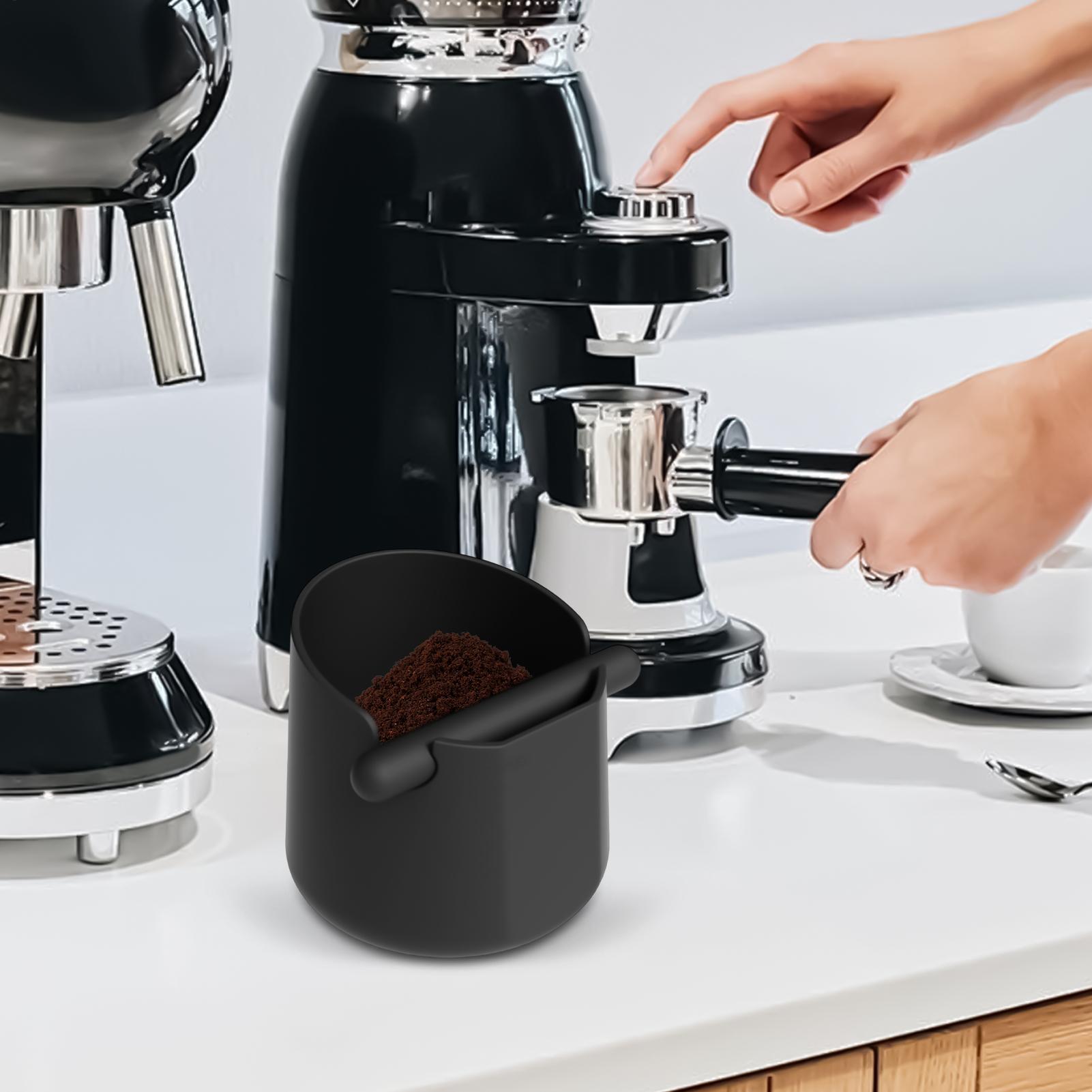 Coffee grounds tapping box wit - đánh giá và giá Coffee Knock Box