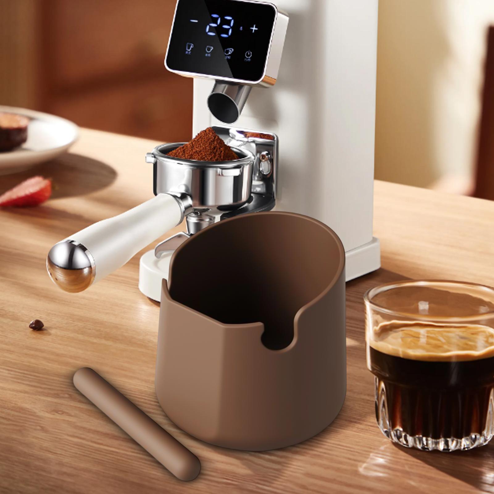 Coffee grounds tapping box wit - đánh giá và giá Coffee Knock Box
