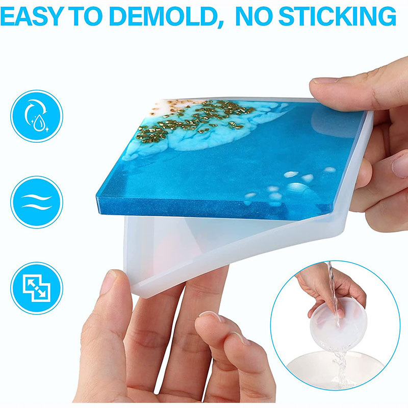 Round Square Coaster Silicone  - đánh giá và giá Coffee Equipment And Tools