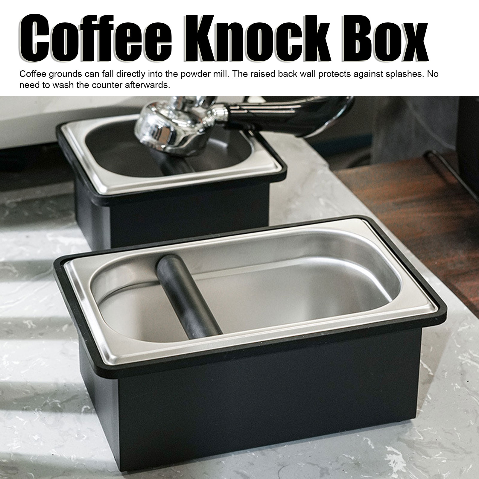 Coffee Knock Box Espresso Dump - đánh giá và giá Coffee Knock Box